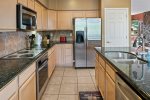 Modern stainless appliances 